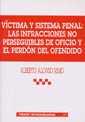 VÍCTIMA Y SISTEMA PENAL : LAS INFRACCIONES NO PERSEGUIBLES DE OFICIO Y EL PERDÓN DEL OFENDIDO | 9788484425069 | ALONSO RIMO, ALBERTO