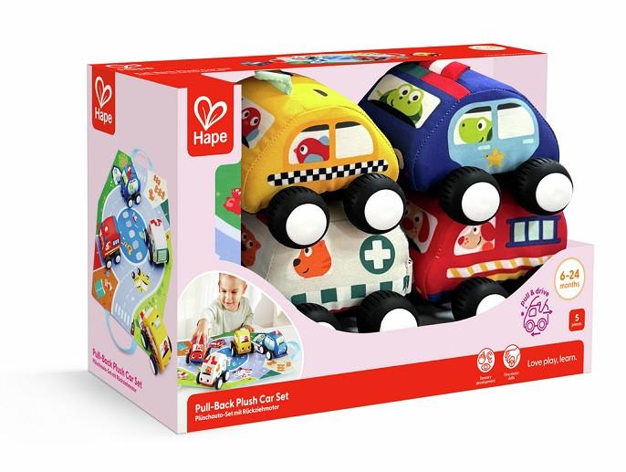 SET DE COCHES DE PELUCHE | 6943478052505