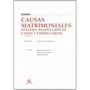 CAUSAS MATRIMONIALES. ESTUDIO, RESOLUCIONES DE CASOS Y FORMULARIOS | 9788484423898 | ENRIQUE VIVÓ DE UNDABARRENA/Mª JOSÉ CIAURRIZ LABIANO/Mª TERESA REGUEIRO GARCÍA/AMELIA ARIZA ROBLES