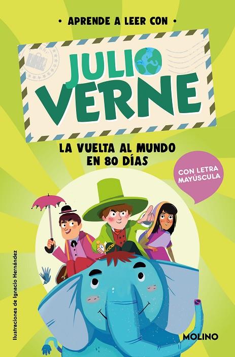 VUELTA AL MUNDO EN 80 DÍAS, LA (APRENDE A LEER CON VERNE) | 9788427237407 | VERNE, JULIO / GREEN, SHIA