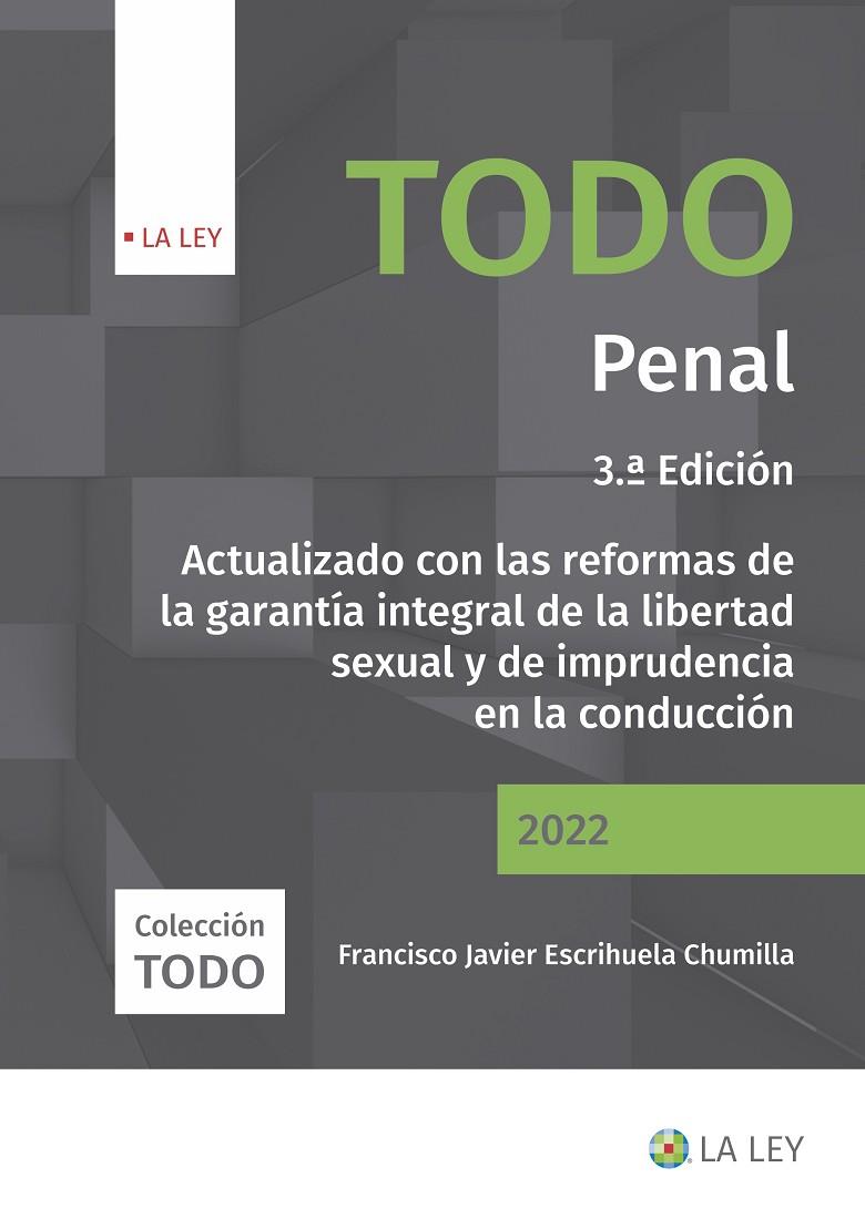 TODO PENAL | 9788419032751 | ESCRIHUELA CHUMILLA, FRANCISCO JAVIER