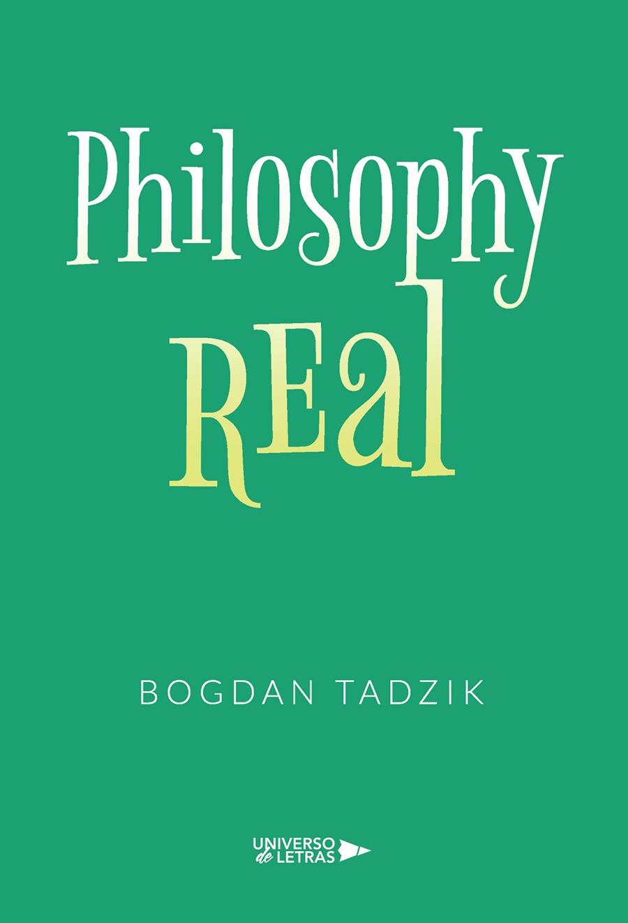 PHILOSOPHY REAL | 9788418570391 | TADZIK, BOGDAN