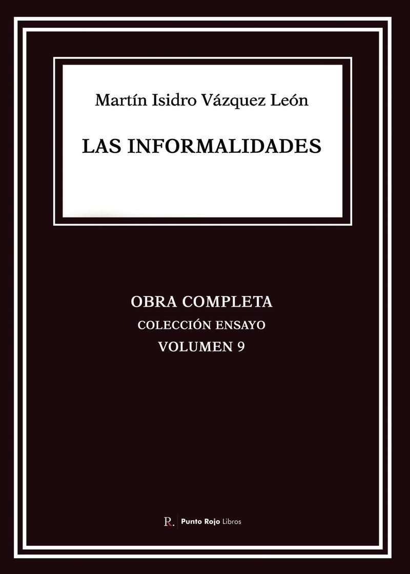 INFORMALIDADES, LAS | 9794554401499 | VÁZQUEZ LEÓN, MARTÍN ISIDRO