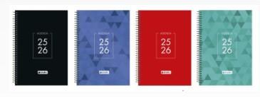 AGENDA IDENTITY T. EXTRA 4T S/V CARTRO VARIS COLORS | 8427291069097