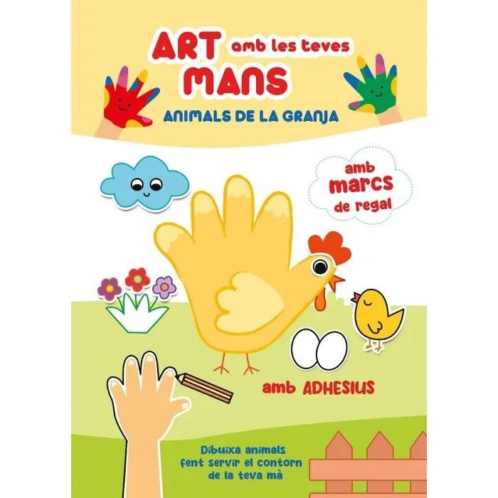 ART AMB LES MANS - ANIMALS DE LA GRANJA | 9788410515147