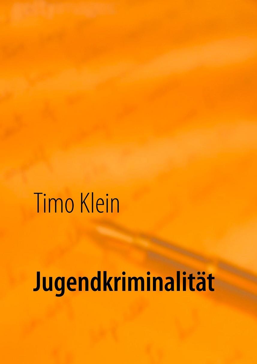 JUGENDKRIMINALITÄT | 9783749407675 | KLEIN, TIMO