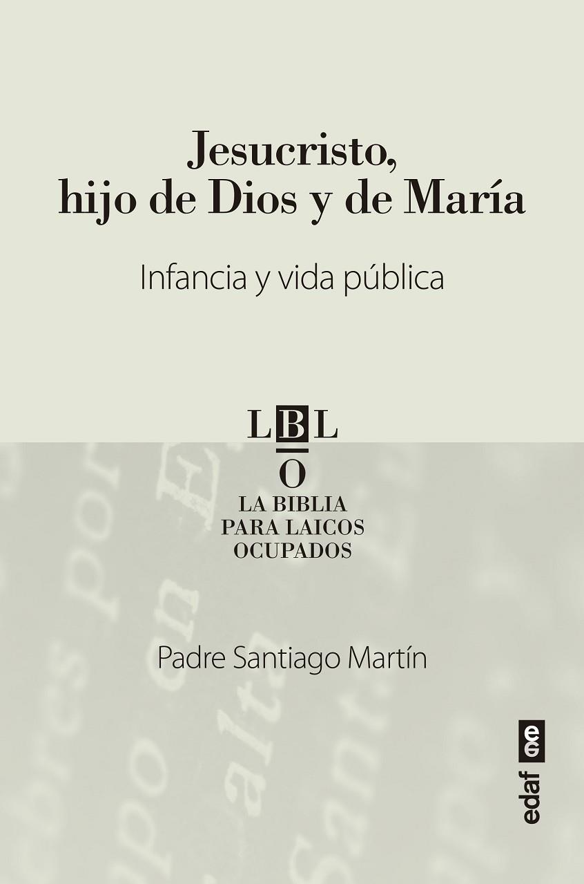 JESUCRISTO HIJO DE DIOS Y DE MARÍA | 9788441440890 | MARTÍN, SANTIAGO