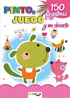 PINTO, JUEGO Y ME DIVIERTO. PINTO, JUEGO Y ME DIVIERTO. ROSA | 9788417076047 | EQUIPO EDITORIAL