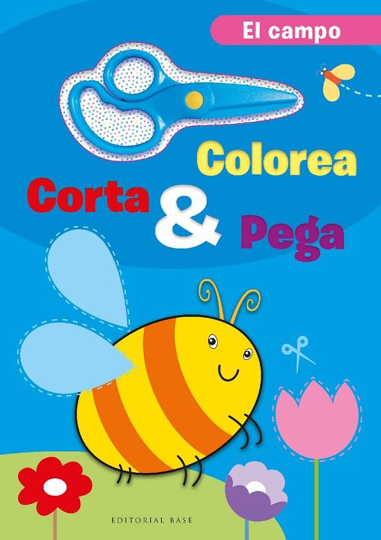 COLOREA, CORTA Y PEGA. EN EL CAMPO | 9788418715600 | CARAMEL