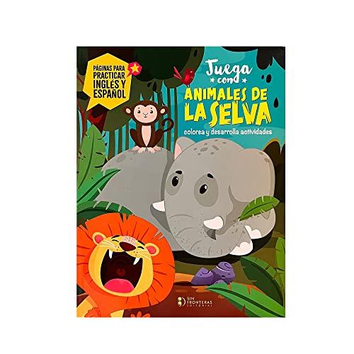 JUEGA CON ANIMALES DE LA SELVA | 9789585191532