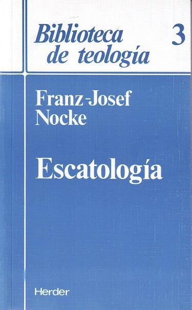 ESCATOLOGÍA | 9788425414206 | NOCKE, FRANZ-JOSEF