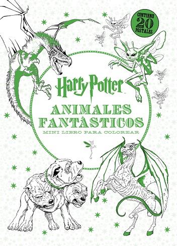 HARRY POTTER. ANIMALES FANTÁSTICOS. MINI LIBRO PARA COLOREAR | 9788868219970