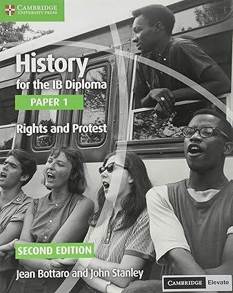HISTORY FOR THE IB DIPLOMA PAPER 1 RIGHTS AND PROTEST | 9781108760492