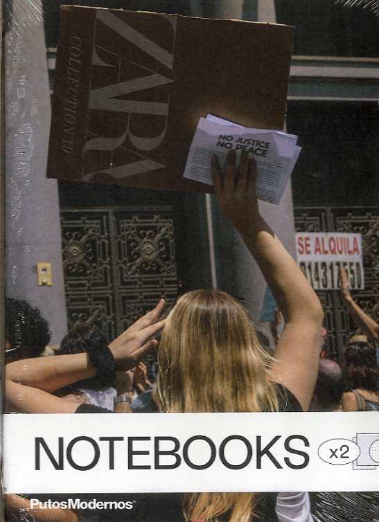 PACK II 2 NOTEBOOKS "PANDEMIC SURVIVOR & PRIME ACTIVISM" | 8425402528242 | PUTOS MODERNOS