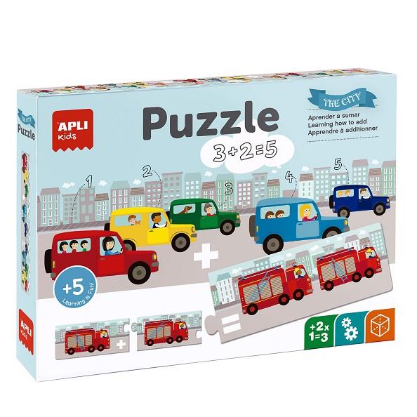 PUZZLE SUMAS TRANSPORTE | 8410782171966