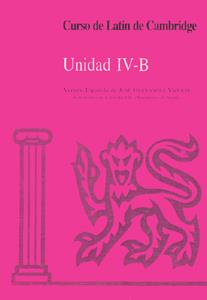 CURSO DE LATÍN DE CAMBRIDGE LIBRO DEL ALUMNO IV-B | 9788474059717 | VARIOS AUTORES