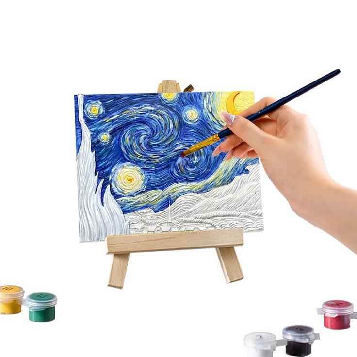 RESIN DIY 3D PAINTING. THE STARRY NIGHT | 8435691400495