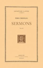 SERMONS, VOL. II: XXVIII-LXII BIS | 9788472253841 | CRISÒLEG, PERE