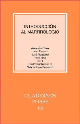 INTRODUCCIÓN AL MARTIROLOGIO | 9788498050585 | VARIOS AUTORES