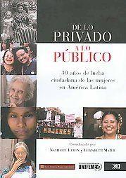 DE LO PRIVADO A LO PUBLICO | 9789682326172 | LEBON, NATHALIE/MAIER, ELIZABETH