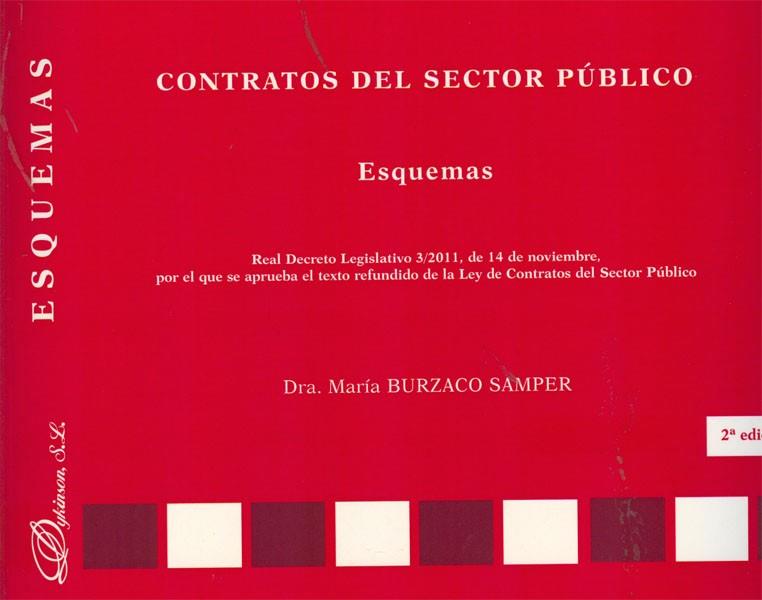 CONTRATOS DEL SECTOR PÚBLICO. ESQUEMAS. | 9788415454403 | BURZACO SAMPER, MARÍA