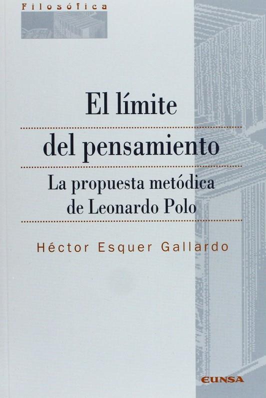 LÍMITE DEL PENSAMIENTO, EL | 9788431318284 | ESQUER GALLARDO, HÉCTOR