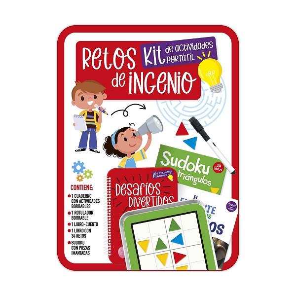 RETOS DE INGENIO. KIT DE ACTIVIDADES PORTATIL | 9791387627140 | IMAGILAND
