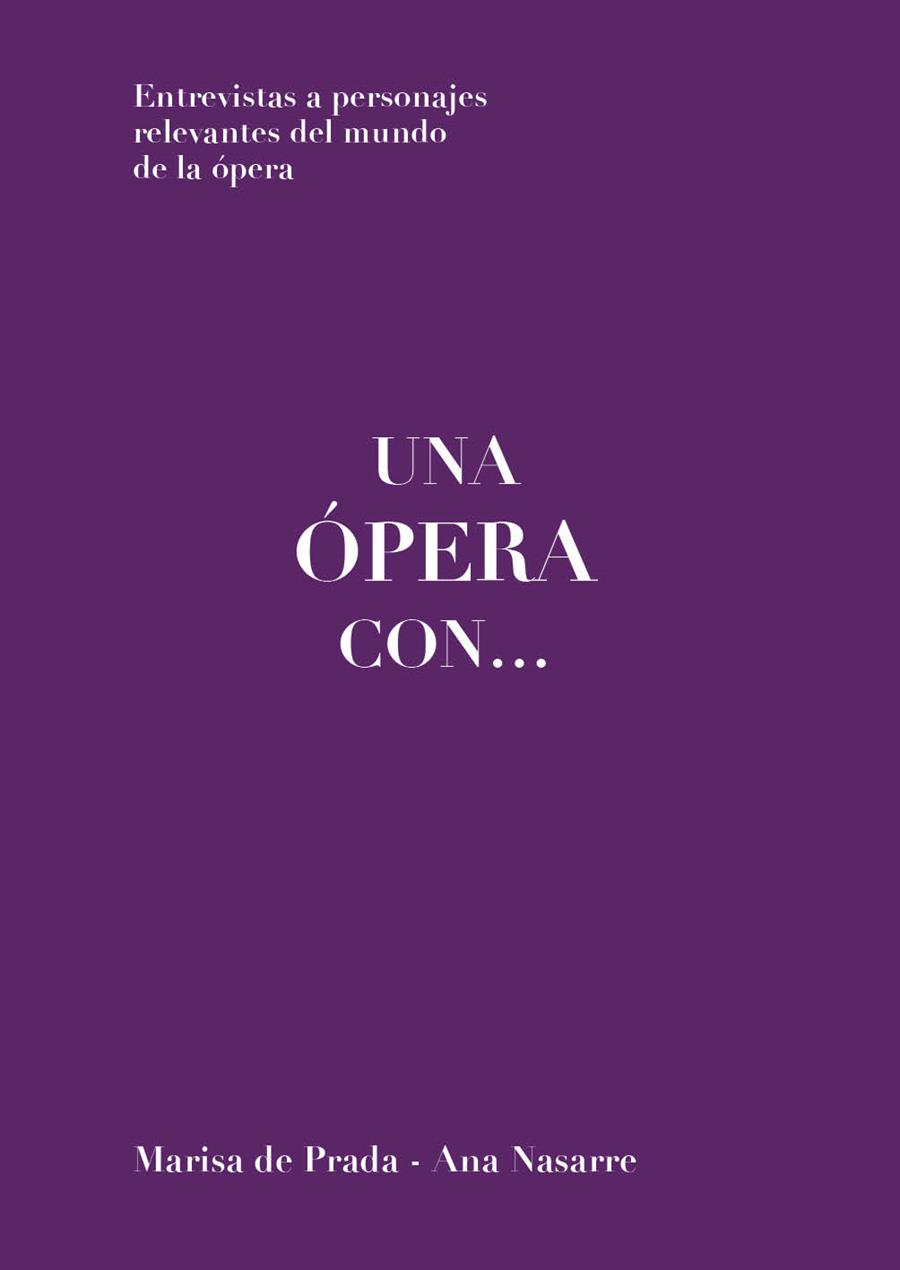 ÓPERA CON..., UNA | 9788412200768 | DE PRADA, MARISA