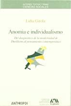 ANOMIA E INDIVIDUALISMO | 9788476587355 | GIROLA, LIDIA
