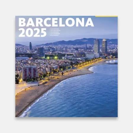CALENDARI 2025 PARET (16X16 CM) BARCELONA-1 (BARCELONETA) | 8424455250315