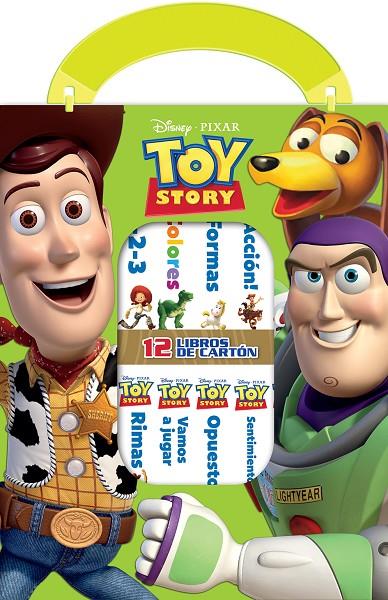 DISNEY PIXAR : TOY STORY - MI PRIMERA BIBLIOTECA - 12 LIBROS DE CARTON | 9798384603399 | TOY STORY