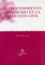 PROCEDIMIENTO DE APREMIO EN LA EJECUCIÓN CIVIL, EL | 9788484563136 | FLORES PRADA, IGNACIO