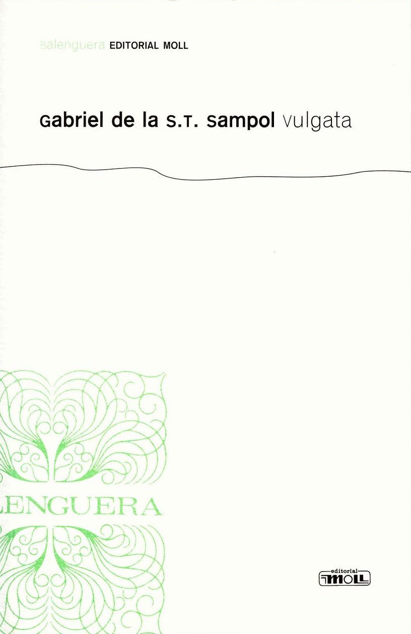 VULGATA | 9788427351196 | DE LA S.T. SAMPOL FULLANA, GABRIEL