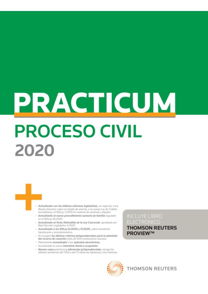 PRACTICUM PROCESO CIVIL 2020 (DUO) | 9788413088280 | DOMINGUEZ LUELMO, ANDRES A. / TORIBIOS FUENTES, F.