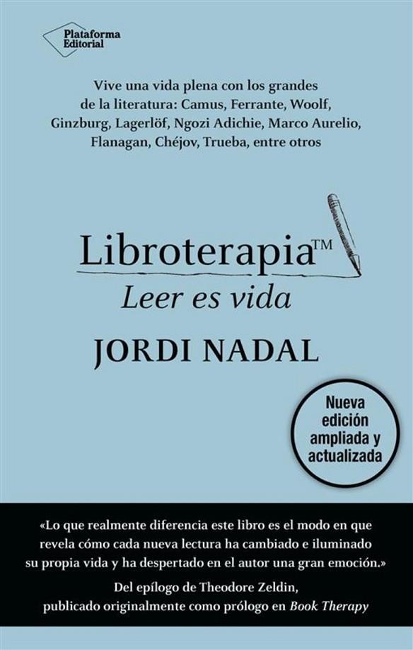 LIBROTERAPIA - LEER ES VIDA | 9791388080524 | NADAL, JORDI