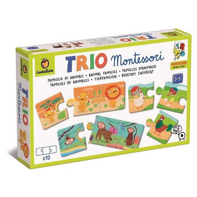 TRIO LOGIC MONTESSORI - FAMILIAS DE ANIMALES | 8057158623850