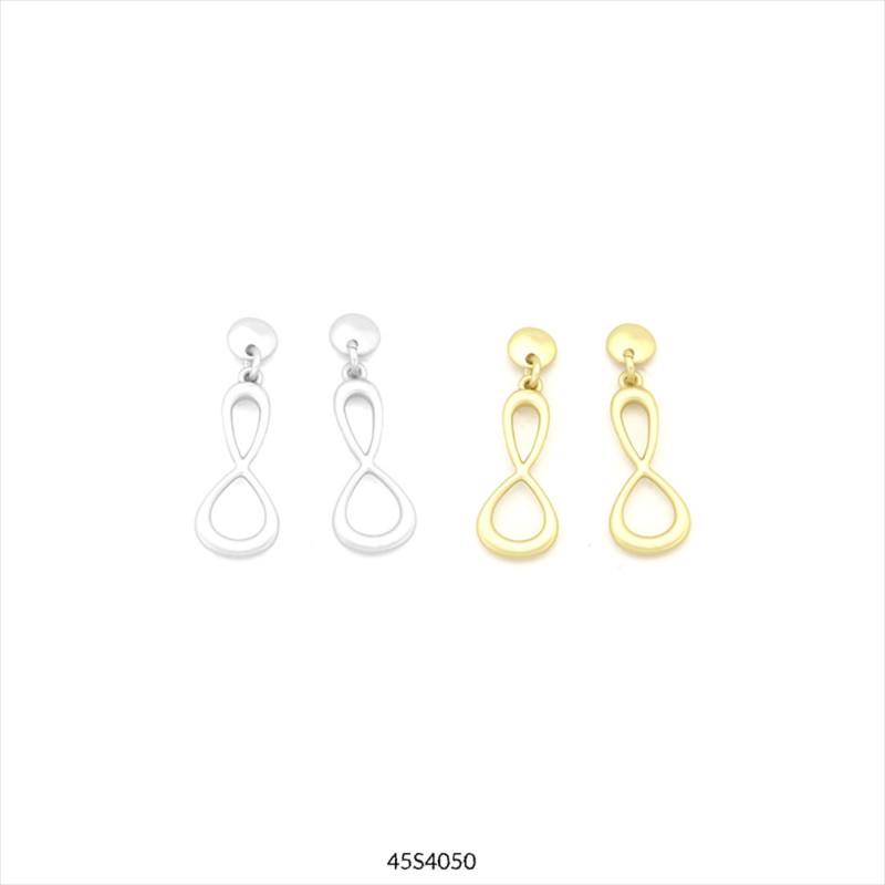 ARRECADES JAGGER INFINIT DAURADES O PLATEJADES | 45s4050