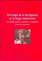 PSICOLOGÍA DE LA INTELIGENCIA EN LA ETAPA ADOLESCENTE | 9788497690812 | GORRI GOÑI, ANTONIO