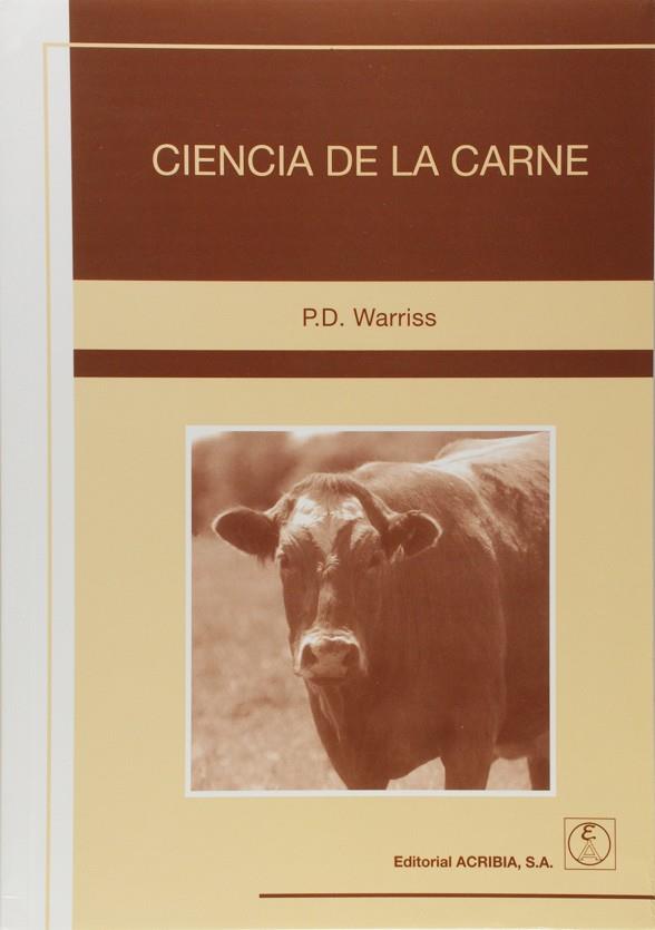 CIENCIA DE LA CARNE | 9788420010052 | WARRIS, P. D.