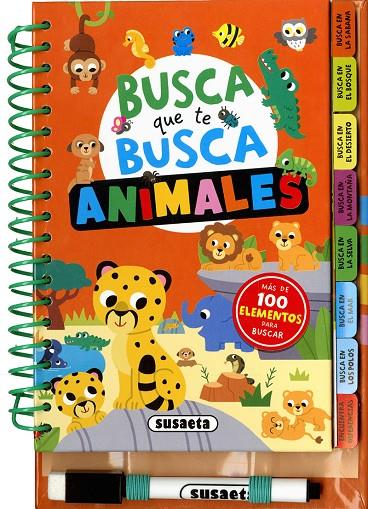 BUSCA QUE TE BUSCA : ANIMALES | 9788410848016 | MARTINEZ, EMMA