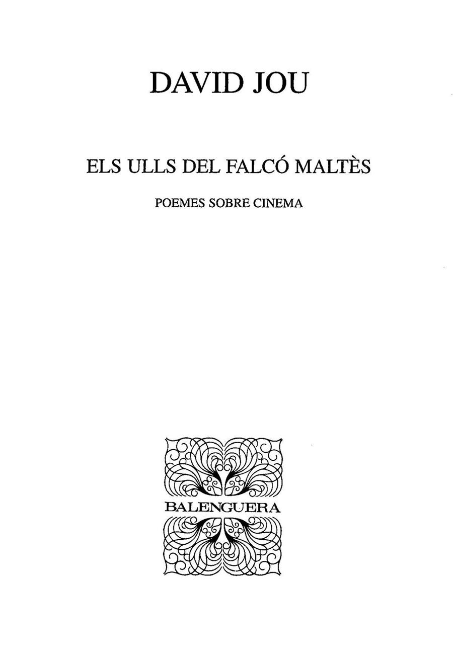 ULLS DEL FALCÓ MALTES, ELS | 9788427350946 | JOU, DAVID