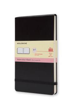ALBUM DE ACUARELA MOLESKINE NEGRO LARGE | 9788883705625