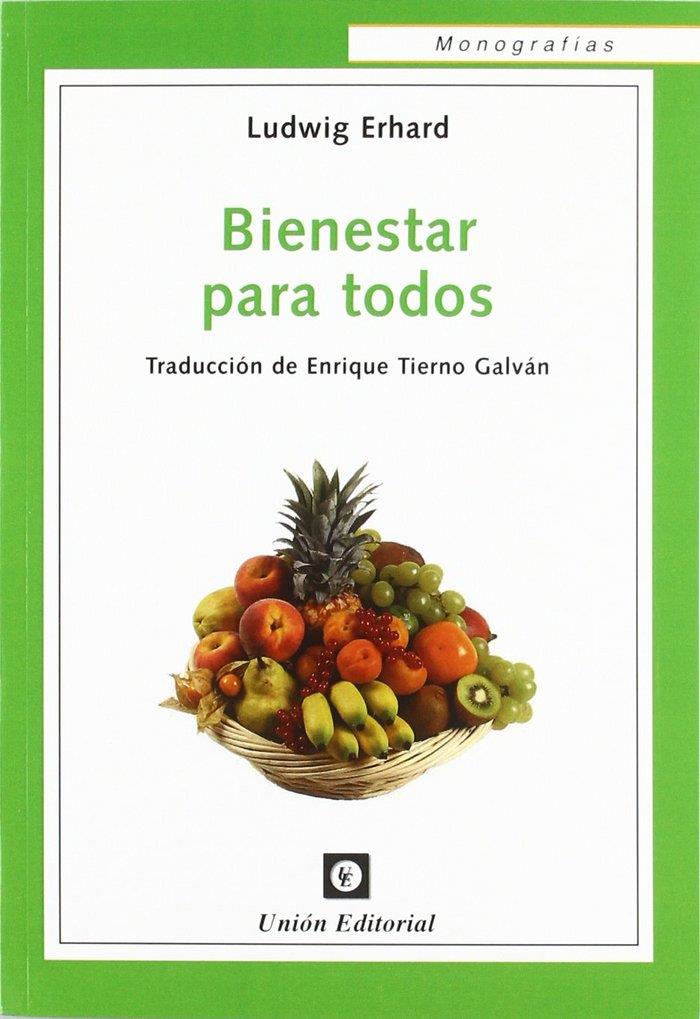 BIENESTAR PARA TODOS | 9788472095335 | ERHARD, LUDWIG