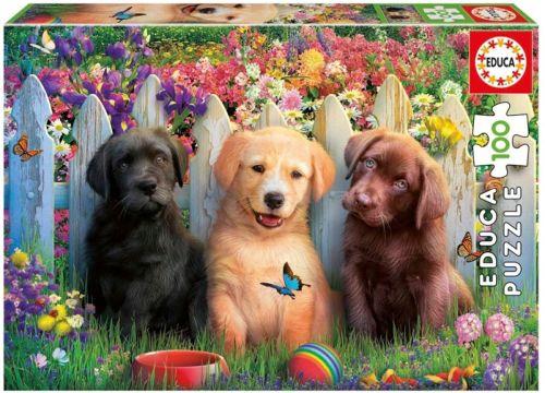 PUZLE 100 PECES PERRITOS | 8412668199941
