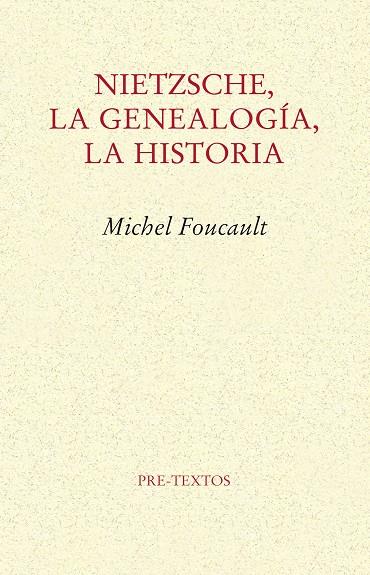 NIETZSCHE, LA GENEALOGÍA, LA HISTORIA | 9788485081974 | FOUCAULT, MICHEL
