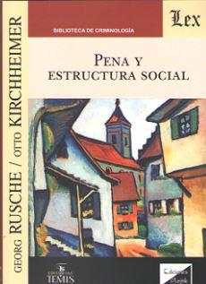 PENA Y ESTRUCTURA SOCIAL | 9789563920703 | KIRCHHEIMER, OTTO