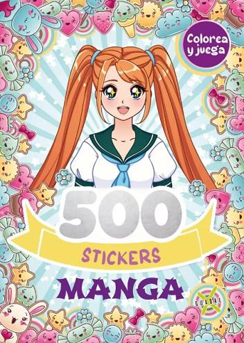 500 STICKERS MANGA | 9789871713578