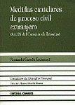 MEDIDAS CAUTELARES DE PROCESO CIVIL EXTRANJERO | 9788481516982 | GASCON INCHAUSTI, FERNANDO ORTELLS