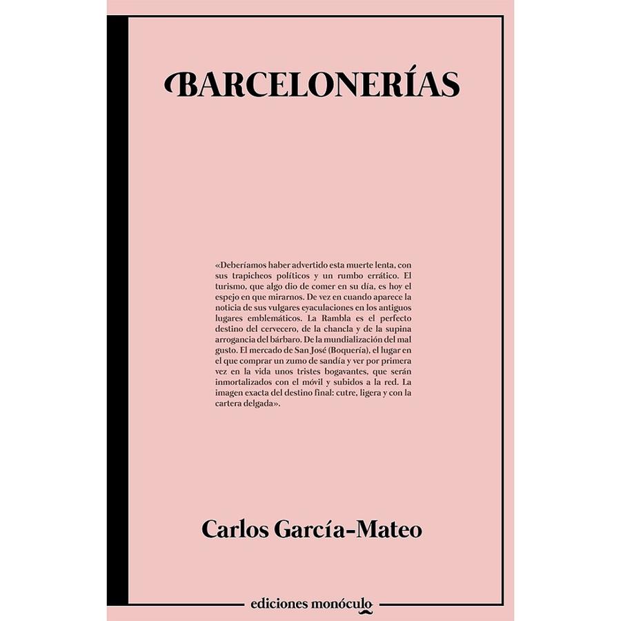 BARCELONERÍAS | 9788412437072 | GARCÍA-MATEO, CARLOS