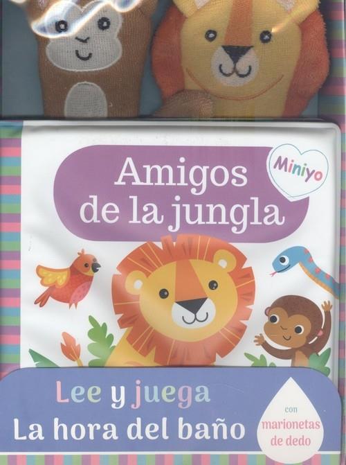 LIBRO BAÑO AMIGOS DE LA JUNGLA LEE Y JUEGA | 9788413346380